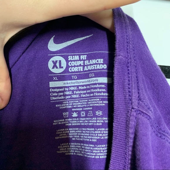 Purple Nike Tee - Picture 4 of 5